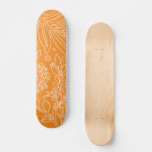 Skateboard Design floral 35 (Recto)