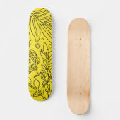 Skateboard Design floral 36 (Recto)