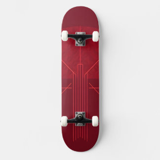 Skateboard Design graphique rétro élégant