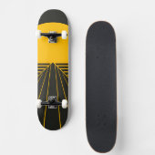 Skateboard Design graphique rétro élégant (Devant)