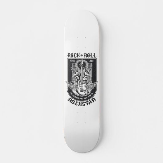 Skateboard Design Guitar Rock (Devant)