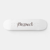 Skateboard Design moderne, créatif, cool, tendance du respect (Horz)