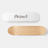 Skateboard Design moderne, créatif, cool, tendance du respect (Horz)