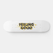 Skateboard Design moderne, ludique, gai du Feeling Good (Horz)