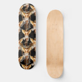 Skateboard Design Motif des Anges d'or céleste (Recto)