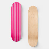 Skateboard Design Motif léger et rose chaud (Recto)