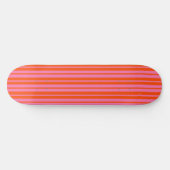 Skateboard Design Motif Orange Rose (Horz)