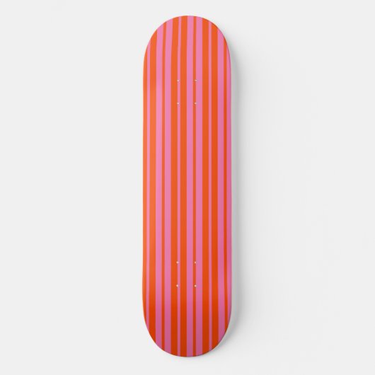 Skateboard Design Motif Orange Rose (Recto)
