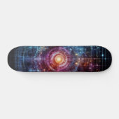 Skateboard design néon cool (Horz)
