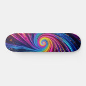 Skateboard design néon cool (Horz)