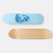 Skateboard Design Orca bleu (Horz)