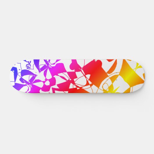 SKATEBOARD DESIGN ORIGINAL GRAPHIQUE COLORÉ (Horz)
