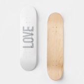 Skateboard Design simple, moderne, urbain, cool Love Minnesot (Recto)