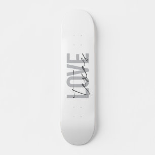 Skateboard Design simple, moderne, urbain, cool Love Texas