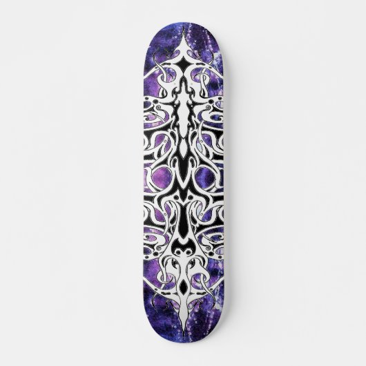 Skateboard Design tribal de Black and White Empire (Devant)