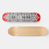 Skateboard Design tribal de Black and White Empire (Horz)
