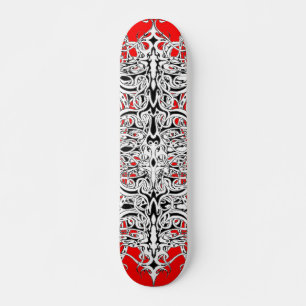Skateboard Design tribal de Black and White Empire