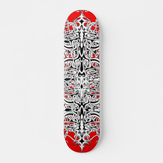 Skateboard Design tribal de Black and White Empire (Devant)