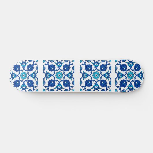 Skateboard Design turc ethnique bleu Souvenir (Horz)