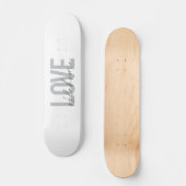 Skateboard Design urbain, moderne, simple, cool Love Oklahoma (Recto)