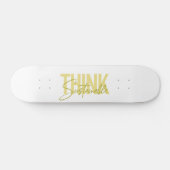 Skateboard Design urbain simple et moderne cool Pensez durabl (Horz)