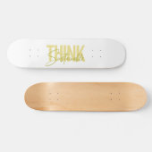 Skateboard Design urbain simple et moderne cool Pensez durabl (Horz)