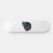 Skateboard Désolé Je suis en retard J'ai vu un chien dans la  (Horz)