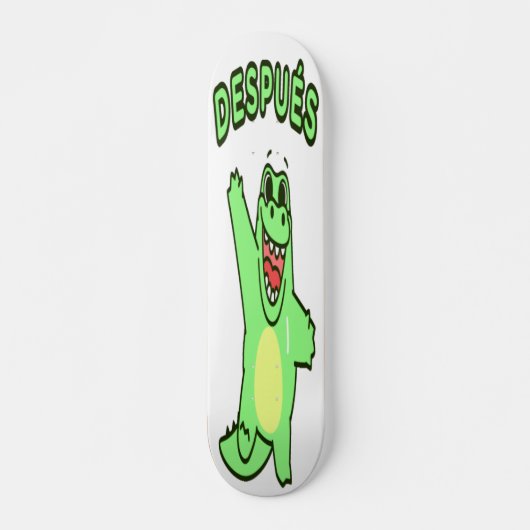 Skateboard Después (Devant)