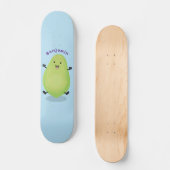 Skateboard dessin de la patte papaye de Cute kawaii (Recto)