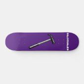 Skateboard Dessin marteau, illustration vintage de l'outil. (Horz)