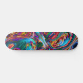 Skateboard Dessin moderne de peintures (Horz)