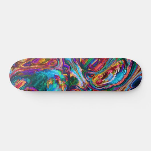 Skateboard Dessin moderne de peintures (Horz)