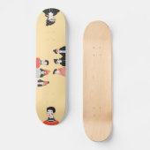 Skateboard Dessin moderne simple des jeunes cool (Recto)