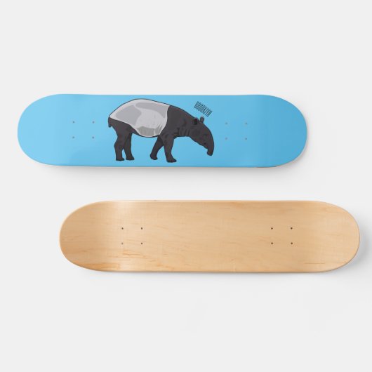 Skateboard Dessin sur Tapir (Horz)