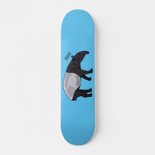 Skateboard Dessin sur Tapir (Devant)