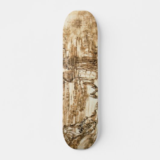 Skateboard Dessins par Leonardo da Vinci (Devant)