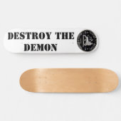 Skateboard DÉTRUISER LE Patinage DEMON (Horz)