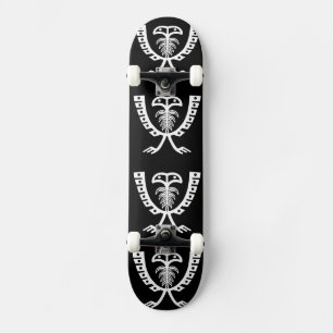 Skateboard Deux aigle blanc en tête