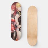 Skateboard Deux filles d'anime (Recto)