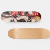 Skateboard Deux filles d'anime (Horz)