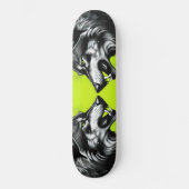 Skateboard Deux loups (Recto)
