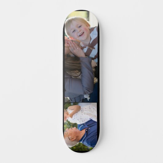 Skateboard Deux photos Créez votre propre photo (Recto)