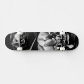 Skateboard deux roses (Horz)