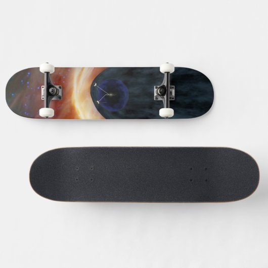 Skateboard Deux Voyageurs Spacecraft Explorer L'Espace Turbul (Horz)