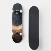 Skateboard Deux Voyageurs Spacecraft Explorer L'Espace Turbul (Recto)
