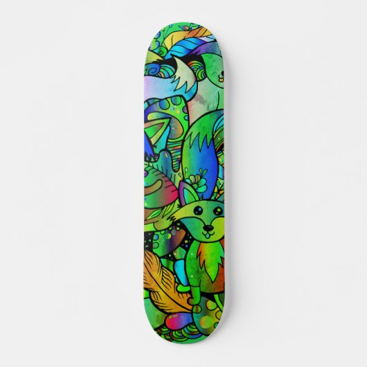 Skateboard Devenir Vert Renard (Devant)