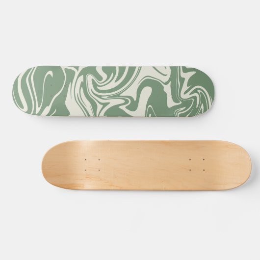 Skateboard Déversement - Vert (Horz)