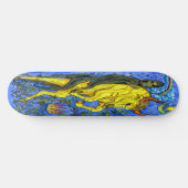 skateboard Devil et Gold Bull (Horz)