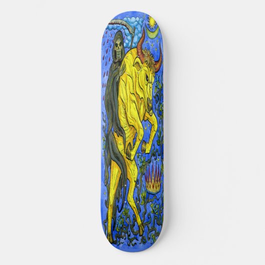 skateboard Devil et Gold Bull (Recto)