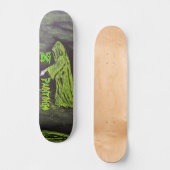 Skateboard DG Paintings Green Reaper (Recto)